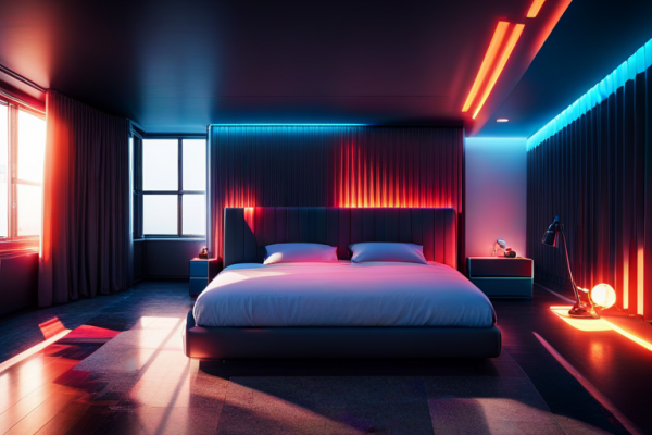 Cyberpunk Bedroom