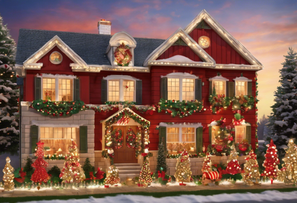 Christmas House Exterior