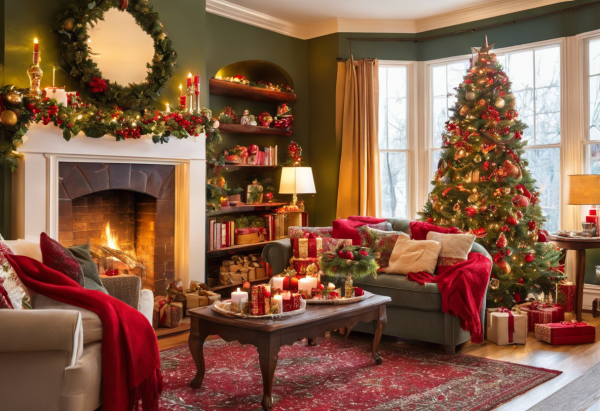 Christmas Living Room