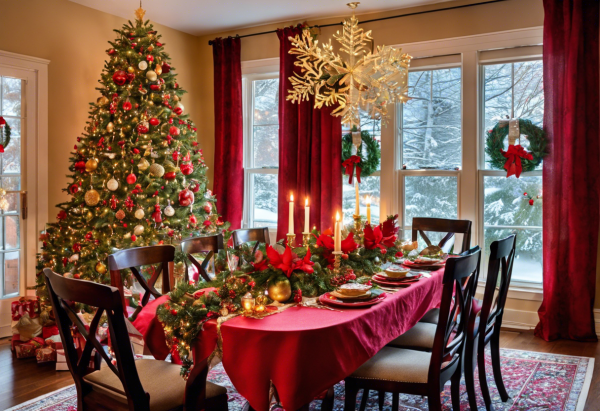 Christmas Dining Room