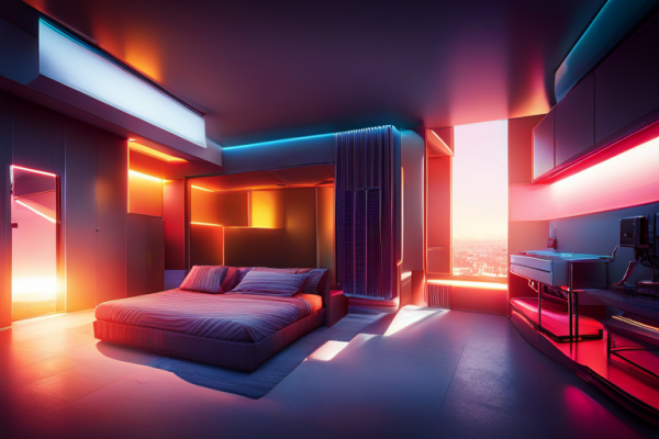 Cyberpunk Bedroom