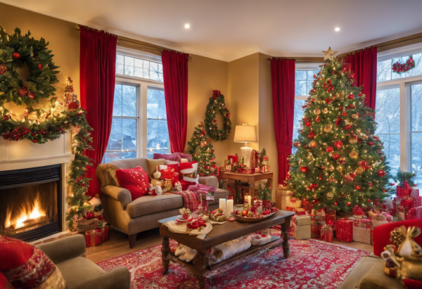 Christmas Living Room