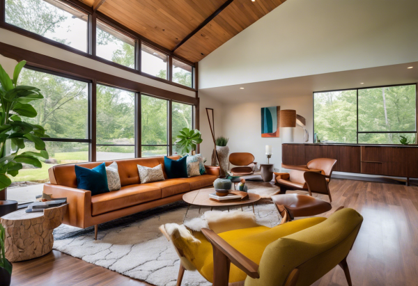 Mid-Century Modern Living Room