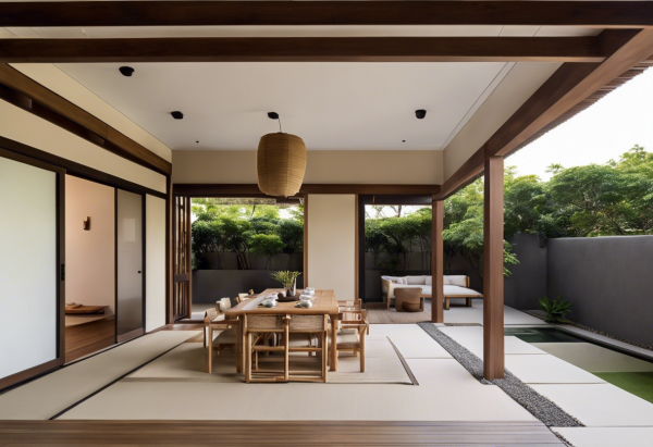 Japanese Outdoor Patio