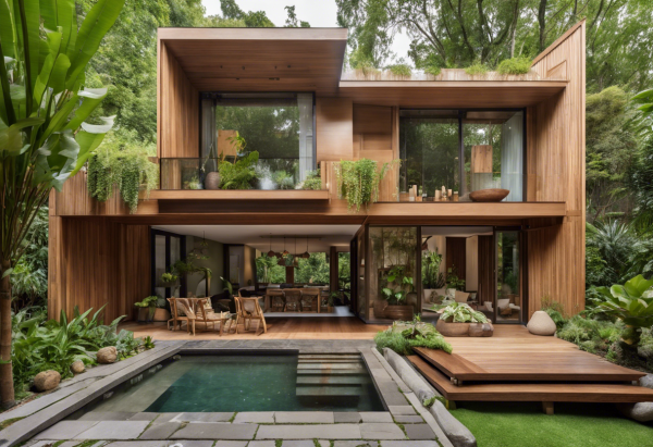 Biophilic House Exterior