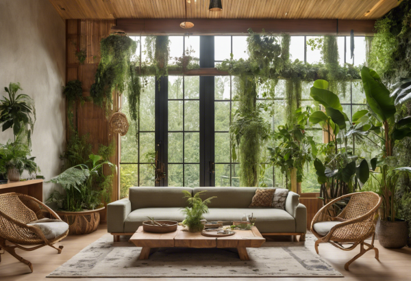 Biophilic Living Room