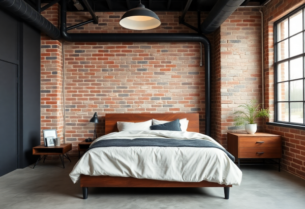 Industrial Bedroom