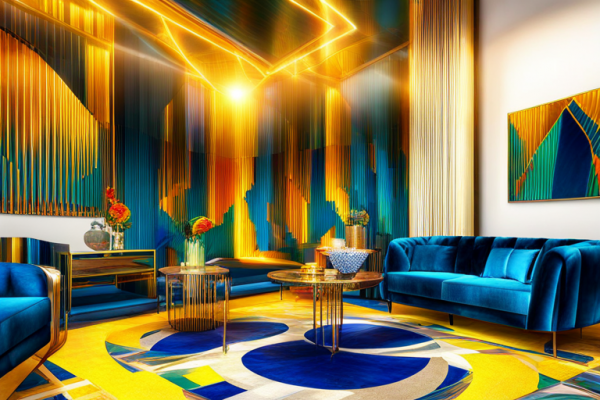 Art Deco Living Room