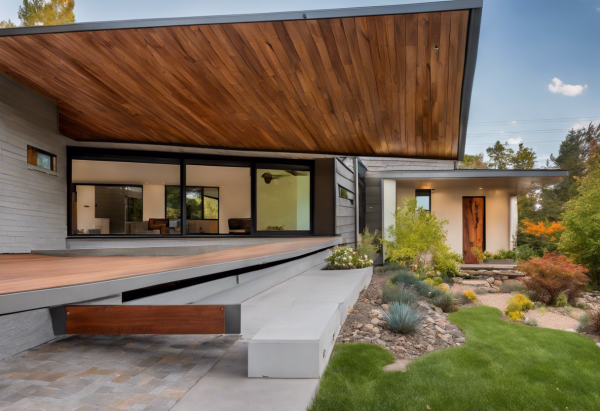 Mid-Century Modern House Exterior