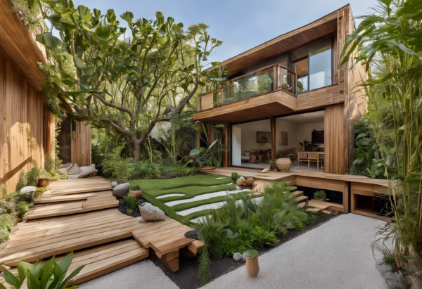 Biophilic House Exterior