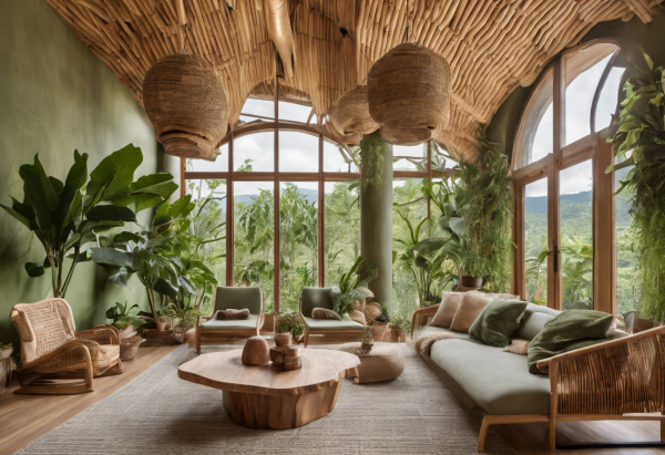 Biophilic Living Room