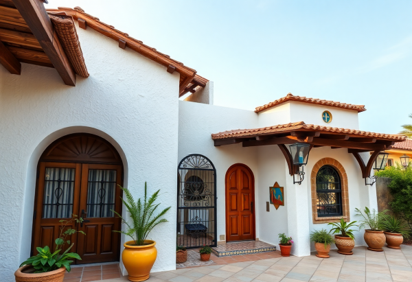 Mediterranean House Exterior