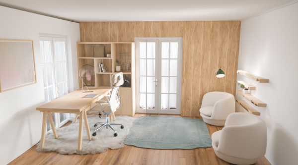 New Scandinavian Home Office