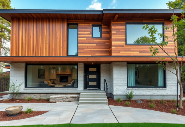 Mid-Century Modern House Exterior