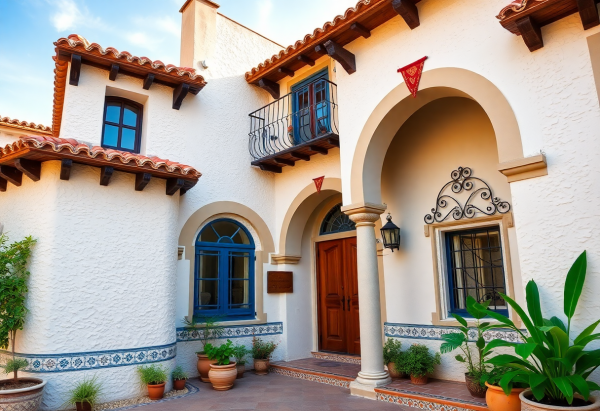 Mediterranean House Exterior