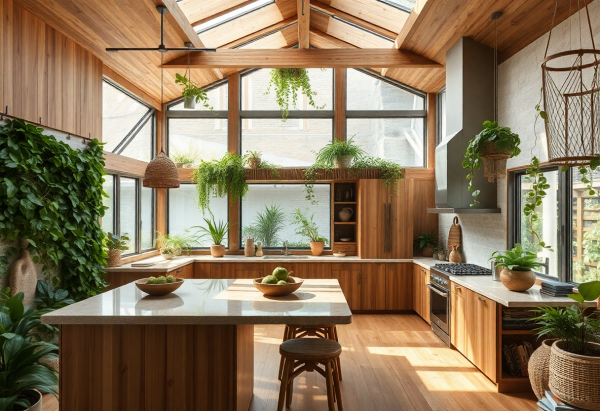 Biophilic Kitchen