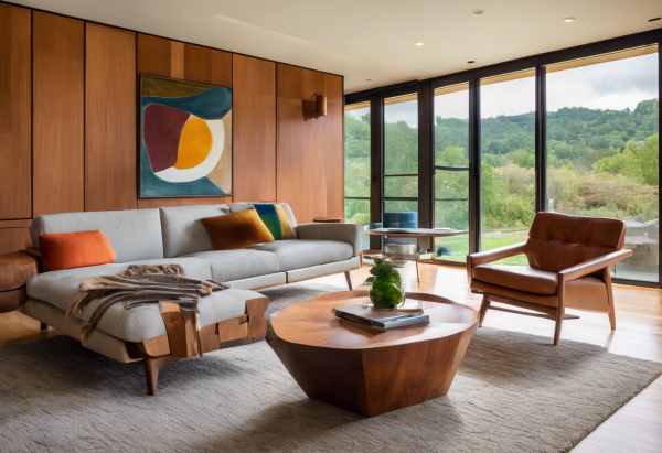 Mid-Century Modern Living Room