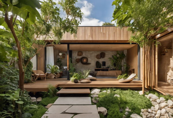 Biophilic House Exterior