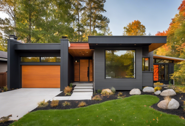 Mid-Century Modern House Exterior