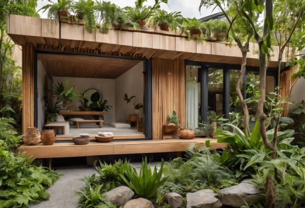 Biophilic House Exterior