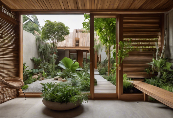 Biophilic House Exterior