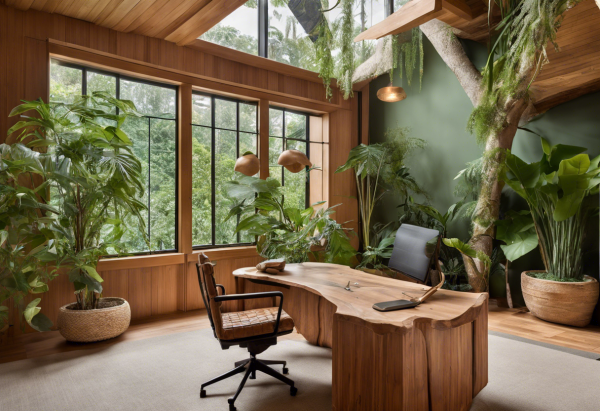 Biophilic Home Office