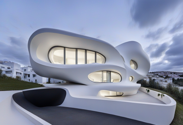 Zaha Hadid House Exterior