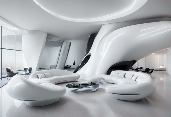 Zaha Hadid Living Room