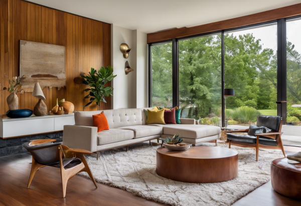 Mid-Century Modern Living Room