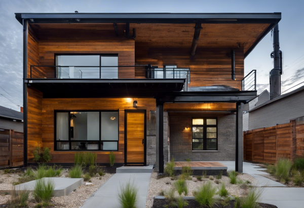 Industrial House Exterior