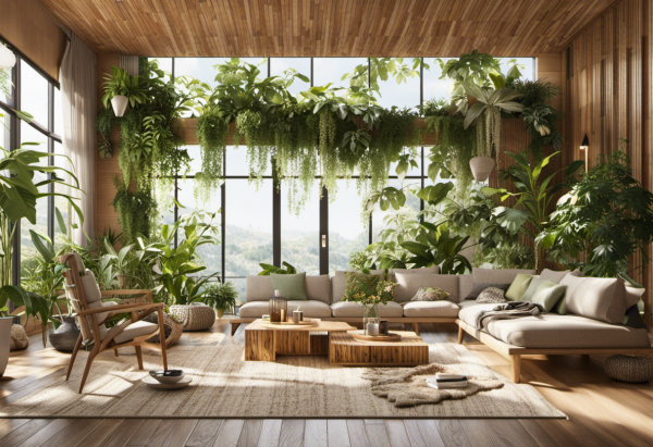 Biophilic Living Room