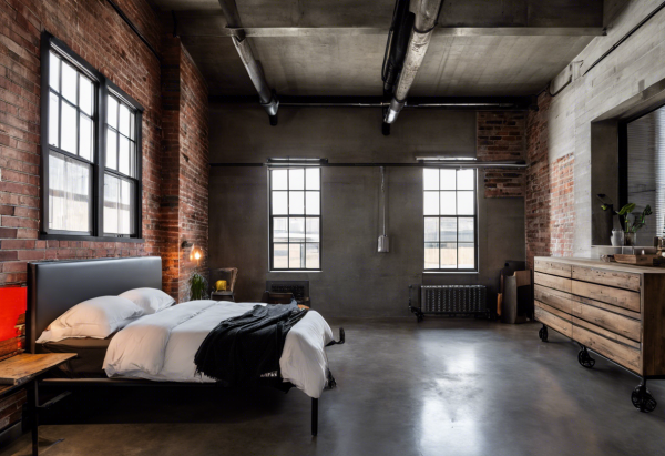 Industrial Bedroom