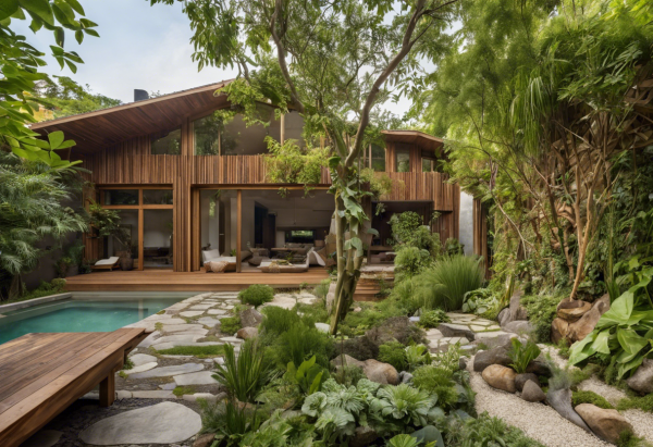 Biophilic House Exterior