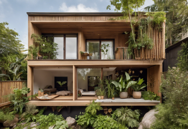 Biophilic House Exterior