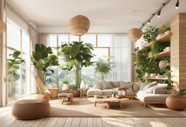 Biophilic Living Room