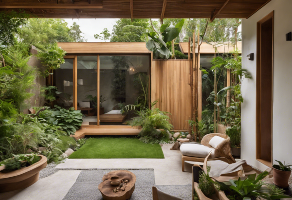 Biophilic House Exterior