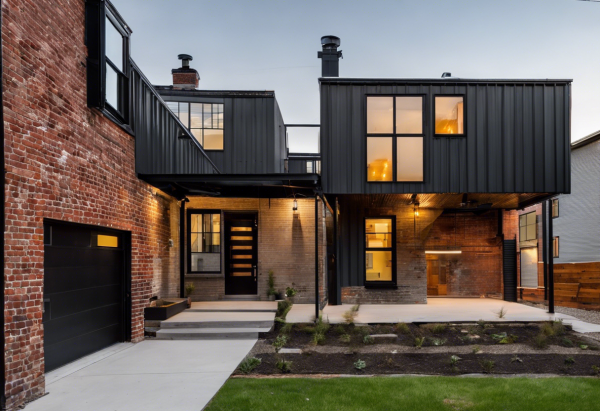 Industrial House Exterior