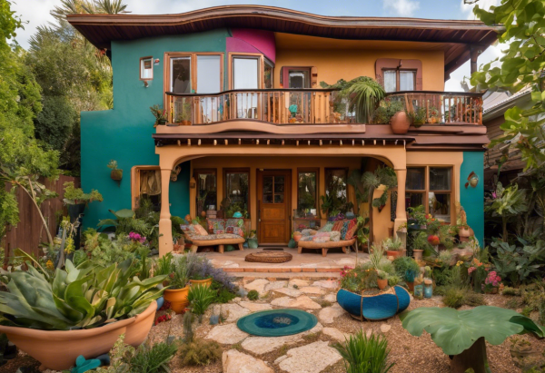 Bohemian House Exterior