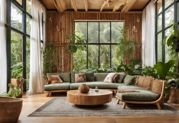 Biophilic Living Room