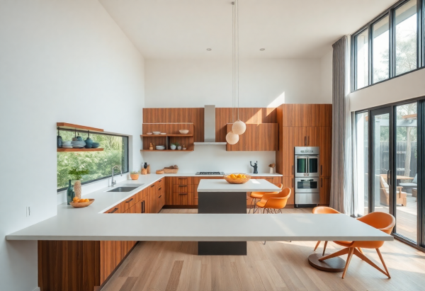 Mid-Century Modern Kitchen