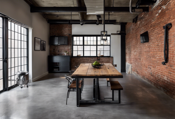 Industrial Dining Room