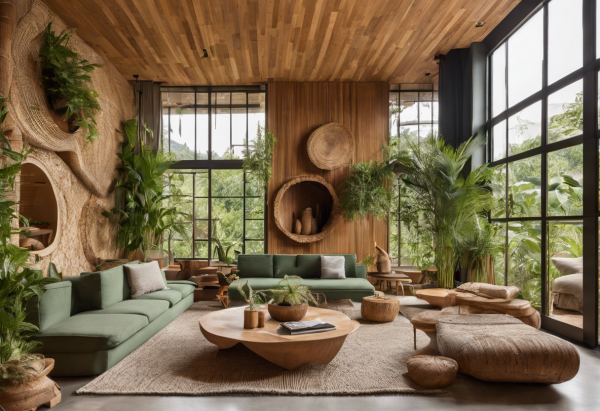 Biophilic Living Room