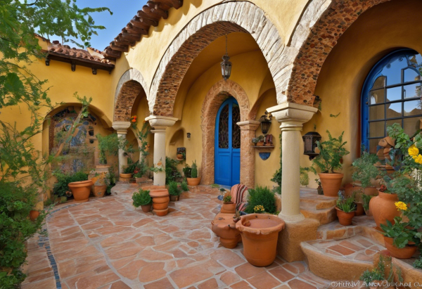 Mediterranean House Exterior