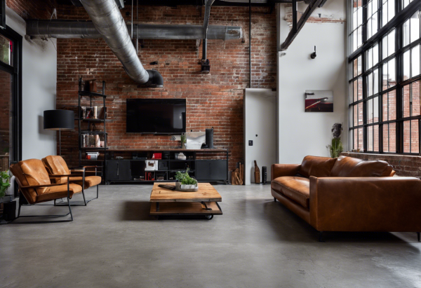 Industrial Living Room