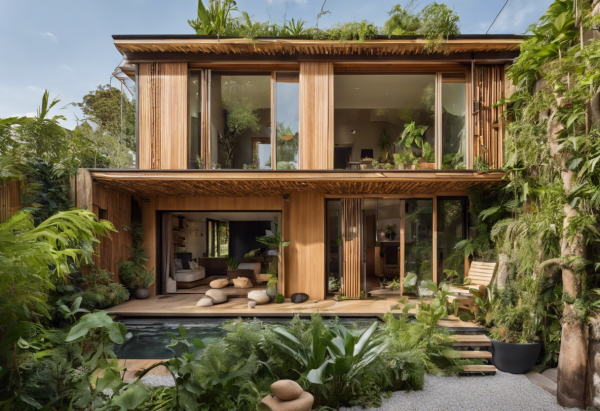 Biophilic House Exterior