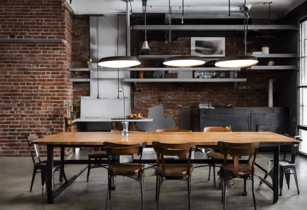 Industrial Dining Room