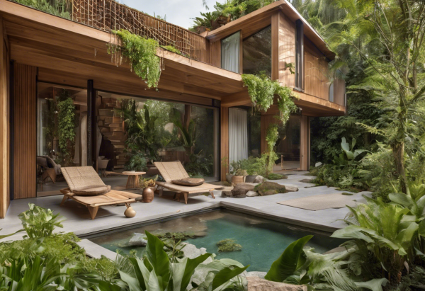 Biophilic House Exterior