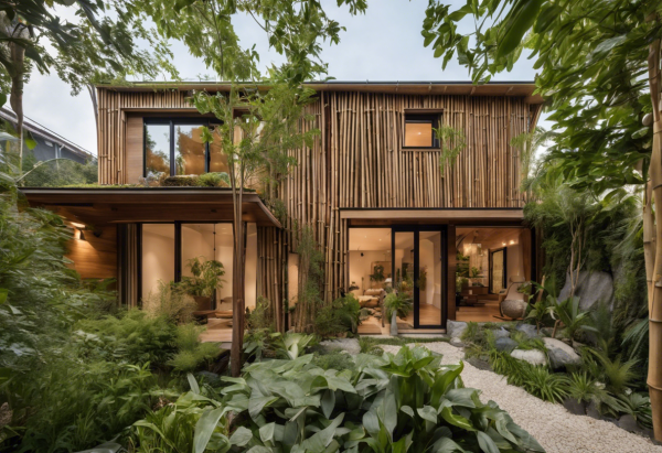 Biophilic House Exterior