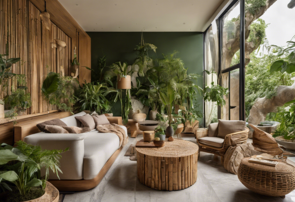 Biophilic Living Room