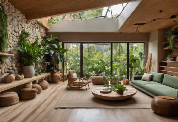 Biophilic Living Room